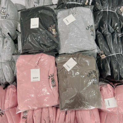 Áo khoác nữ chống nắng Hoodie Oversize Nỉ Dệt Logo Gấu Thêu 1849 đẹp cá tính hàng rất đẹp-A2120