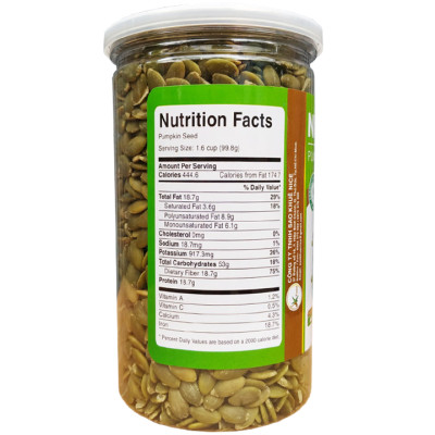 Nhân Hạt Bí Xanh Sấy Chín Hiệu SK FOOD - Hũ 350G