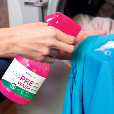 Tẩy Vết Bẩn Quần Áo Không Mất Màu - Hư Hại Sợi Vải Pre-Wash Extra Stanhome 500ml - 64350