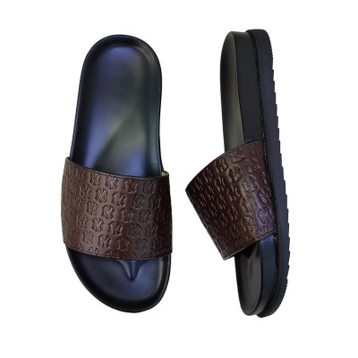 Dép Nam Quai Ngang HÀ NAM Da Bò Thật Cao Cấp DNA2182