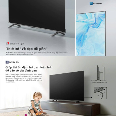 Smart Tivi Toshiba 65 inch 4K UHD 65E330NP, Giao Hàng Toàn Quốc - Hàng Chính Hãng