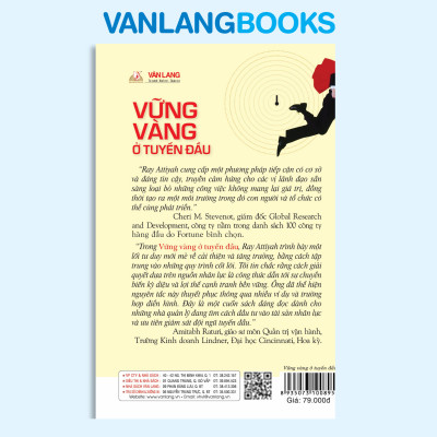 Vững Vàng Ở Tuyến Đầu - Vanlangbooks