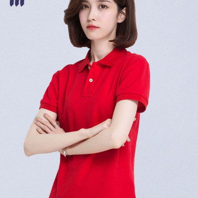 Áo thun Polo trơn nữ có cổ Phúc An 4054 có size lớn (big size)