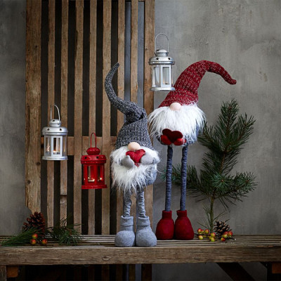 Đèn trang trí | JYSK Audhumle | kim loại/thủy tinh | nhiều màu | DK10xC15cm