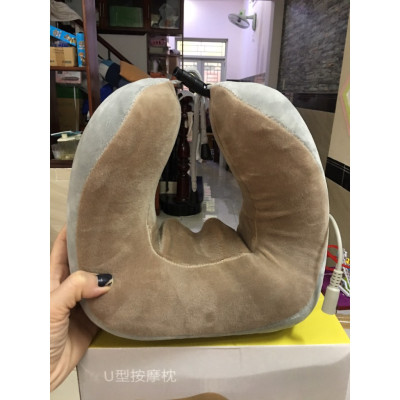Gối Massage Vòng Cổ Chữ U Đa Năng Gối Ngủ Văn Phòng Gối Đi Du Lịch 