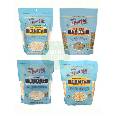 [ Date 03/27 ] Yến mạch cán ăn liền hiệu Bob