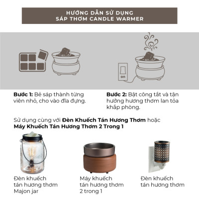 Sáp thơm Candle Warmer - Clarity