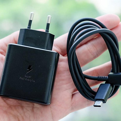 Bộ Củ Cáp Sạc Siêu Nhanh 45W Dành Cho Samsung Galaxy Note10 Plus, S20 Ultra - Adapter Fast Charging - Hàng chính hãng