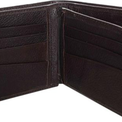 Ví Nam Viền Chỉ Huy Hoàng HT2130 (12.5 x 10 cm) - Nâu