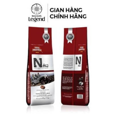 Combo 2 Bịch Cà Phê Trung Nguyên Legend Chữ N Nâu Sức Sống - Bịch 500gr - Cà Phê Rang Xay Pha Phin Dịu Nhẹ, Vị Cân Bằng, Đắng Vừa