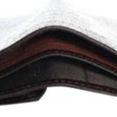 Ví Nam Viền Chỉ Huy Hoàng HT2130 (12.5 x 10 cm) - Nâu