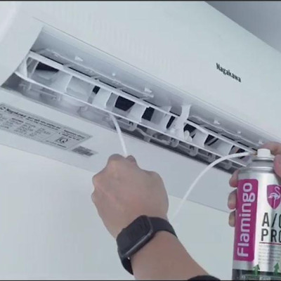 Bình Xịt Vệ Sinh Điều Hòa Ô Tô - Flamingo
