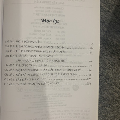 Các Chuyên Đề Bồi Dưỡng Học Sinh Giỏi Đại Số 9