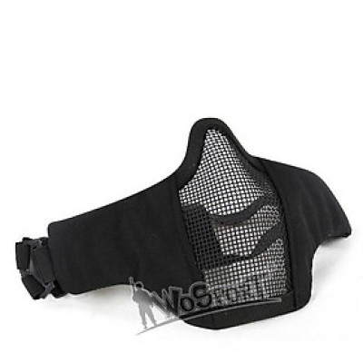 Mặt nạ dây_bảo vệ nửa mặt_thoáng khí_chiến thuật