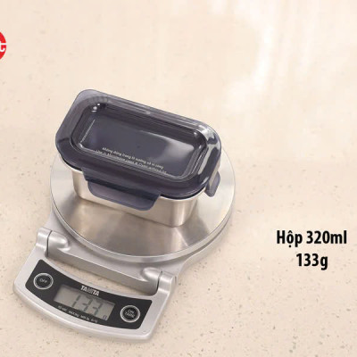 Bộ 4 hộp cao inox 304 iMAT dùng được vi sóng, đông đá, máy rửa chén, lò nướng - Hàng Chính Hãng