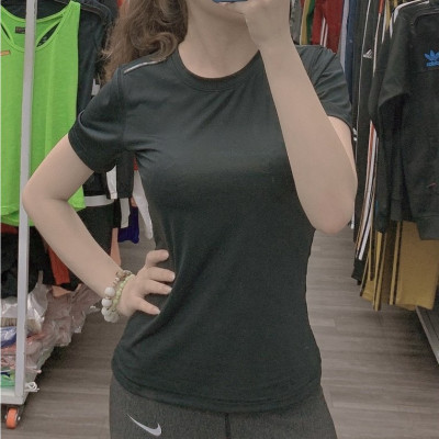 Áo Thun Nữ Tập Gym - Yoga Mát Rượi Thấm Hút Mồ Hôi Tốt