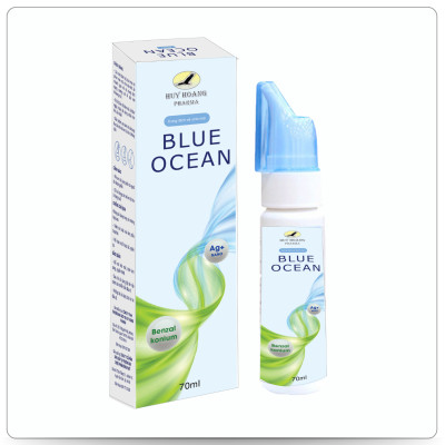 BLUE OCEAN – Dung dịch xịt mũi kháng khuẩn nano bạc (Chai 70ml)