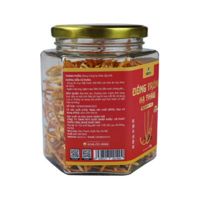 COMBO 2 Hộp Đông Trùng Hạ Thảo Sấy Thăng Hoa XUẤT KHẨU Thượng Hạng KOCHI [Hộp 20g]