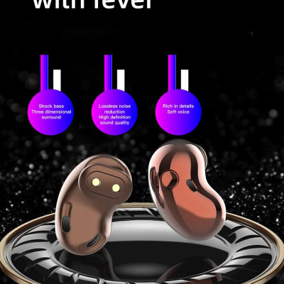 CINCATDY Tai Nghe Bluetooth V5.0 Earbuds Gaming Headphone True Wireless Headset S6 - Hàng Chính Hãng