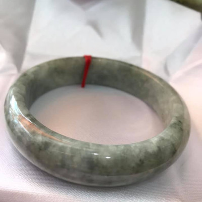 VÒNG CẨM THẠCH NAM BẢN HẸ ĐẬU 62MM MỚI ĐÁ THIÊN NHIÊN MÀU XÁM BÔNG NAM 72KG ĐẾN 88KG ĐEO