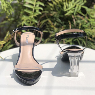 Sandal cao gót 9 phân nữ hot trend  trẻ trung năng động 21155