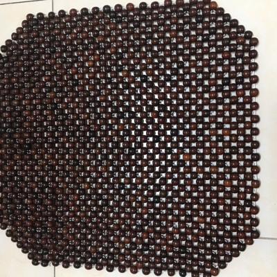 Đệm Lót Ghế Xe Ô Tô Hạt Gỗ Mun Cao Cấp ( video , hình thật )