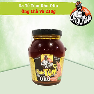 Sa Tế Tôm Dầu Oliu Ông Chà Và 230g (Shrimp Satay In Olive Oil)