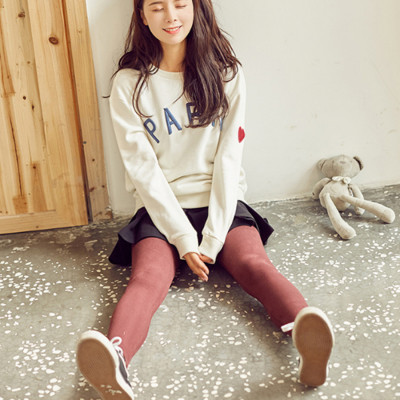 Quần Legging Trơn Nữ Co Dãn (Tím ovan)