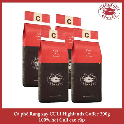 Culi Blend Cà phê rang xay Culi Highlands coffee 200g