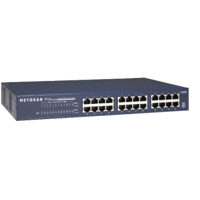 Bộ Thiết Bị Chia Mạng 24 Cổng Switch Netgear JFS524 Fast Ethernet Unmanaged 24 Port 10/100Mbps - Hàng Chính Hãng