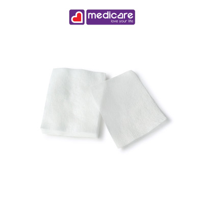 Bông tẩy trang BASICARE 500 miếng