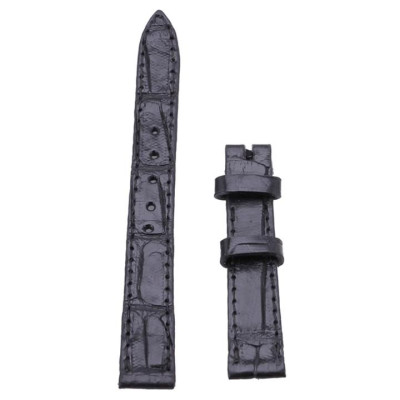 Dây đồng hồ Huy Hoàng da cá sấu size 12, 14 màu đen, nâu đỏ, vàng bò, nâu đất HC8226-27-28-29