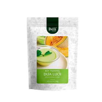 Pudding dưa lưới Déli - Túi 1Kg