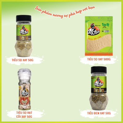 Tiêu Sọ Hạt Ông Chà Và 60g (White Pepper)