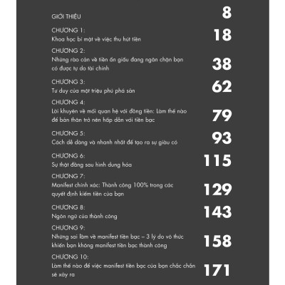 Nghệ Thuật Manifest Tiền Bạc - 15 Phương Pháp Thu Hút Sự Giàu Có, Thành Công Và Thịnh Vượng