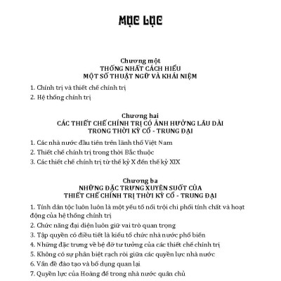 Những Đặc Trưng Cơ Bản Của Bộ Máy Quản Lý Đất Nước Và Hệ Thống Chính Trị Nước Ta Trước Thời Kỳ Đổi Mới 