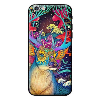 Ốp in cho iPhone 6 Plus Hươu Và Cá Rồng - Hàng chính hãng