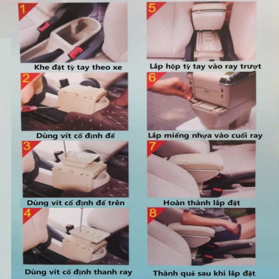 Hộp tỳ tay xe dành cho Cruze cao cấp tích hợp cổng sạc USB