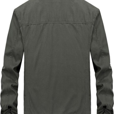 Áo Khoác Kaki Nam Hai Lớp Simple Cao Cấp ShopN6-KK35