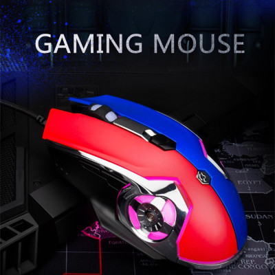 Chuột chơi game có dây USB 6 phím Lập trình macro tùy chỉnh 3200DPI cho văn phòng tại nhà Ajazz AJ120 