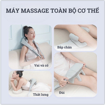 ￼Máy Massage Cổ Vai Gáy 6D - KỸ THUẬT MASSAGE TRỊ LIỆU SỐ 8 - CẢI THIỆN SỨC KHỎE TỔNG THỂ