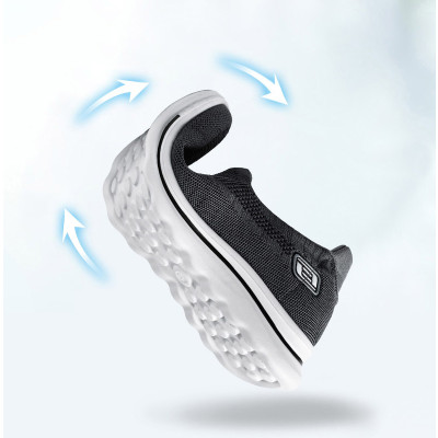 Giày thể thao nữ, giày chạy bộ đế êm nhẹ, thoáng khí đế cao su đúc, chống trơn trượt hạn chế mòn  – GNU2079