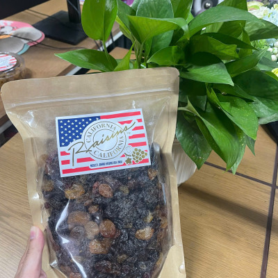 Nho Khô Không Đường 3 Màu Ngọt Tự Nhiên Hàng Mỹ 