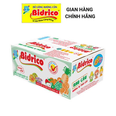Rau Câu Hương Vị Trái Cây Bidrico ( Thùng 8 túi 960g )