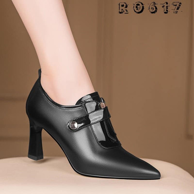Boots thời trang nữ khóa kéo trước ROSATA RO617 - 7p - HÀNG VIỆT NAM - BKSTORE