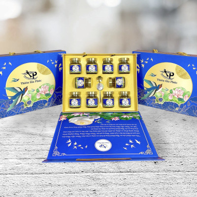 Yến chưng Thiên Gia Phúc 25% Yến (Hộp 10 hũ)