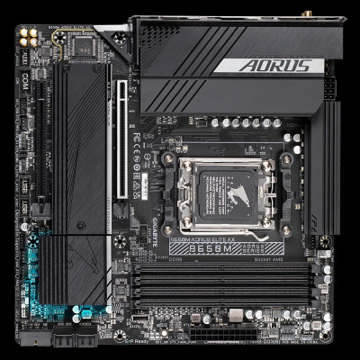  Mainboard Gigabyte B650M AORUS ELITE AX Socket AM5 - Hàng Chính Hãng 