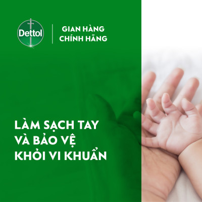 Combo 2 chai nước rửa tay Dettol kháng khuẩn dưỡng da - Chai 250g
