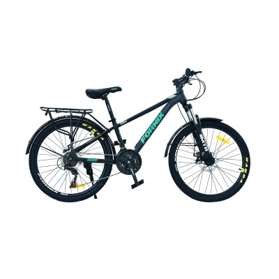 Xe Đạp Địa Hình MTB KM24 - FORNIX - Vòng Bánh 24"- Khung Thép Không Mối Hàn- Bảo Hành 12 Tháng