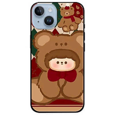 Ốp lưng dành cho Iphone 14 - Iphone 14 Plus - Iphone 14 Pro - Iphone 14 Pro Max - Búp Bê Gấu Đỏ